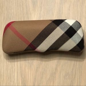 Burberry glasses case